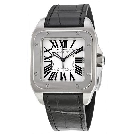 cartier santos demoiselle stainless steel|cartier santos 100.